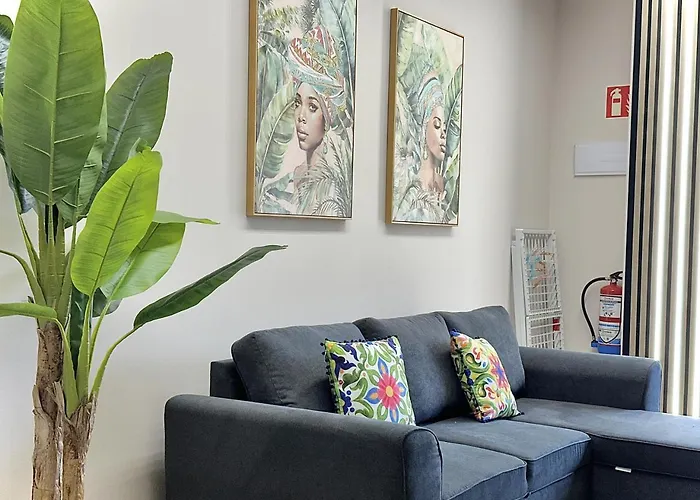 Апартаменты Flower Deluxe Bajo Con Jardin 6084 Ноха